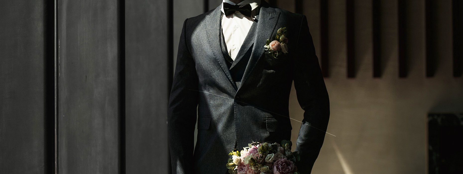 Smoking na ślub <br> Black Tie, żakiet angielski (jaskółka), stresemann